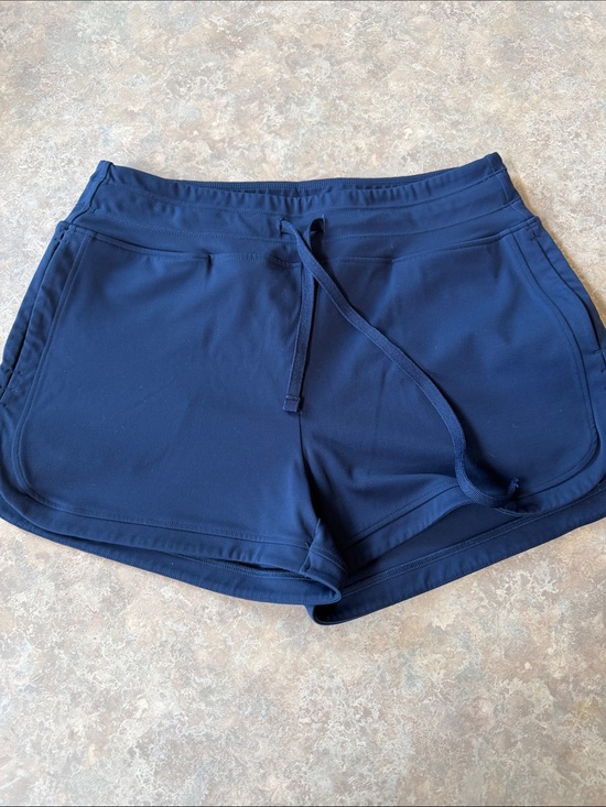ZYIA Pants - ZYIA Navy Athletic Drawstring Shorts